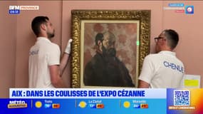 Aix : dans les coulisses de l'expo Cézanne 