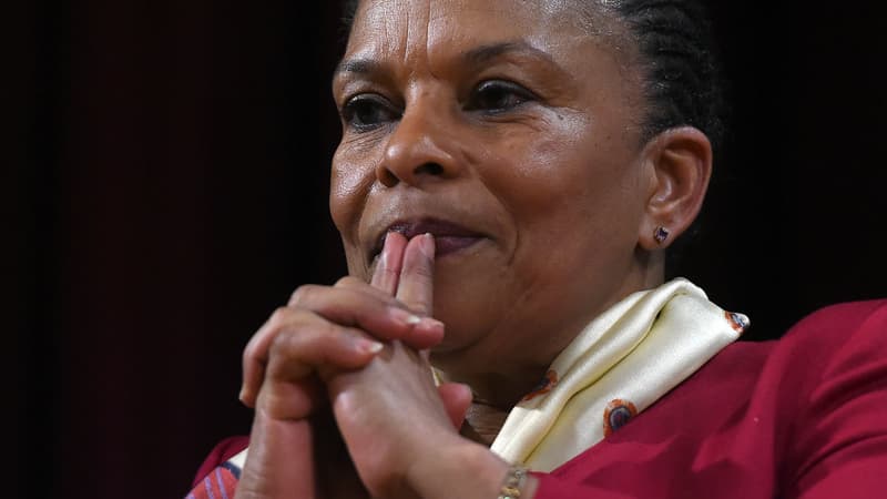 Christiane Taubira le 29 janvier 2016 à l'université de New York