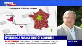 Coronavirus: le maire de Crépy-en-Valois dans l'Oise fait part d'une ville "complètement fermée"