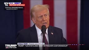 Donald Trump: "À compter d'aujourd'hui, le déclin de l'Amérique est terminé"