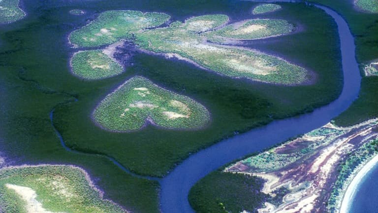 La Nouvelle-Calédonie vue du ciel (photo d'illustration)