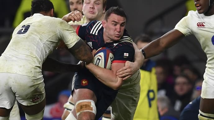 Louis Picamoles face à l'Angleterre