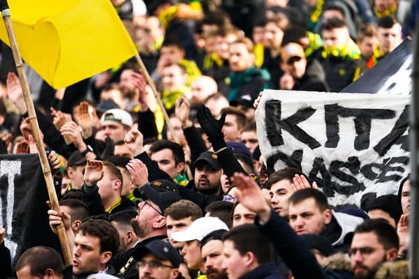 Les supporters de la Brigade Loire
