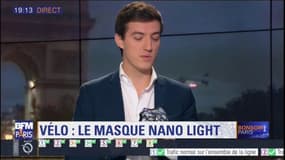 "Aujourd'hui, dans les grandes villes, on inhale énormément de particules quand on fait un effort. La seule façon de se protéger, c'est de porter un masque", explique Flavien Hello, co-fondateur de R-pur 