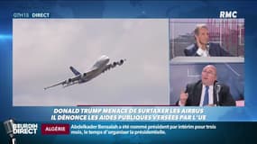 Donald Trump menace de surtaxer les Airbus et le vin européen