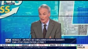 Invité d’Hedwige Chevrillon ce jeudi sur BFM Business, le président de Renault Jean-Dominique Senard a annoncé qu’il se rendra sur le site de Choisy-le-Roi (Val-de-Marne) "dans quelques jours". 