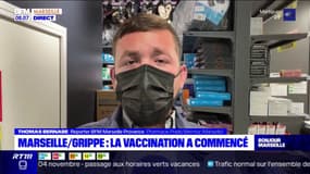 Marseille: top départ de la campagne de vaccination contre la grippe