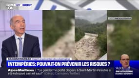 Alpes-Maritimes: "C'est pratiquement un mini-tsunami", affirme Badaoui Rouhban, expert en prévention des catastrophes