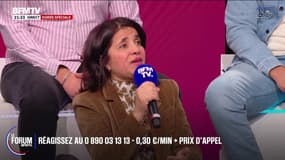 FORUM BFM - Travailler 12h de plus par an? "Il faut laisser le choix au salarié de savoir s'il veut gagner plus et travailler plus", estime Fatiha, jeune retraitée