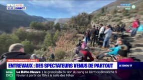 Rallye Monte-Carlo: des centaines de spectateurs à Entrevaux 