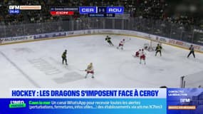 Hockey: les Dragons de Rouen s'imposent face à Cergy