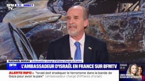 Raphaël Morav (ambassadeur chargé d'affaires d'Israël en France): "Être pro-palestinien, c'est être anti-Hamas"