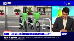 Les vélos électriques en libre-service s'installent à Lille