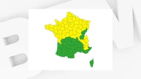Carte de vigilance Météo France du 21 mai 2021