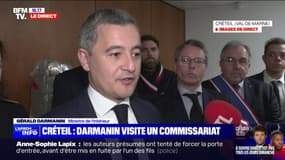 Val-de-Marne: depuis Créteil, Gérald Darmanin demande des "moyens supplémentaires" pour lutter contre le trafic de drogue