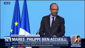 Edouard Philippe aux maires : "Nous avons pris la décision de ne pas baisser les dotations"