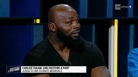 Ce qu'a dit Anthony Joshua à Carlos Takam après leur combat