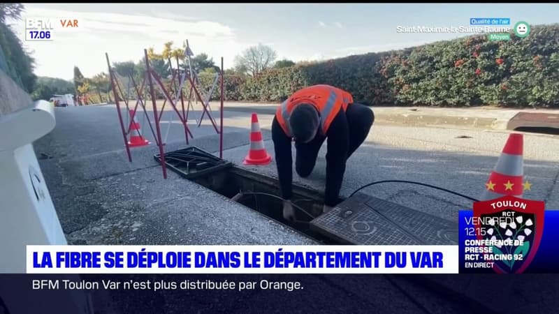 La fibre se déploie dans le Var