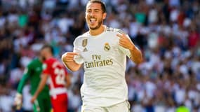 Eden Hazard a marqué son premier but avec le Real Madrid