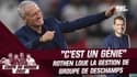 Équipe de France : "Ce groupe vit bien, Deschamps est un génie de ce côté-là" reconnaît Rothen