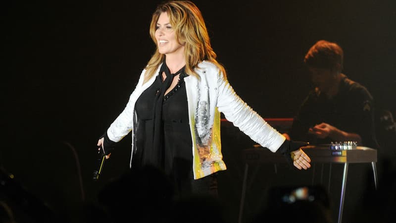 Shania Twain en concert à Orlando en 2017