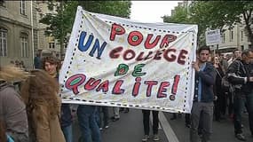 Réforme du collège publiée au JO: Bayrou appelle à une "manifestation nationale"