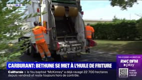 À Béthune, deux camions-poubelles roulent à l'huile de friture