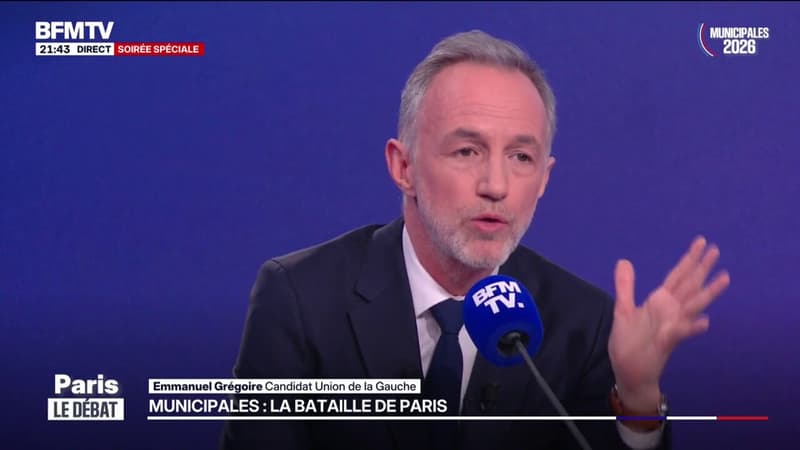 Municipales à Paris: "La police nationale n'assure plus ou quasiment plus de missions de proximité", déclare Emmanuel Grégoire
