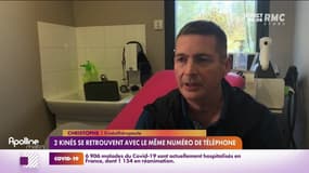 RMC s’engage pour vous : Deux kinés se retrouvent avec le même numéro de téléphone - 11/11