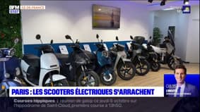 Paris: de plus en plus de Franciliens s'équipent en scooters électriques