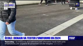 Les élèves d'une école de Denain vont tester l'uniforme en 2024