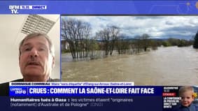 Crues: "Plus de 100 habitations ont été touchées", rapporte le maire d'Étang-sur-Arroux (Saône-et-Loire)