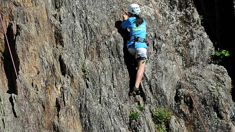 Images prétextes d'escalade à Chamonix en juin 2015. (Photo d'illustration)