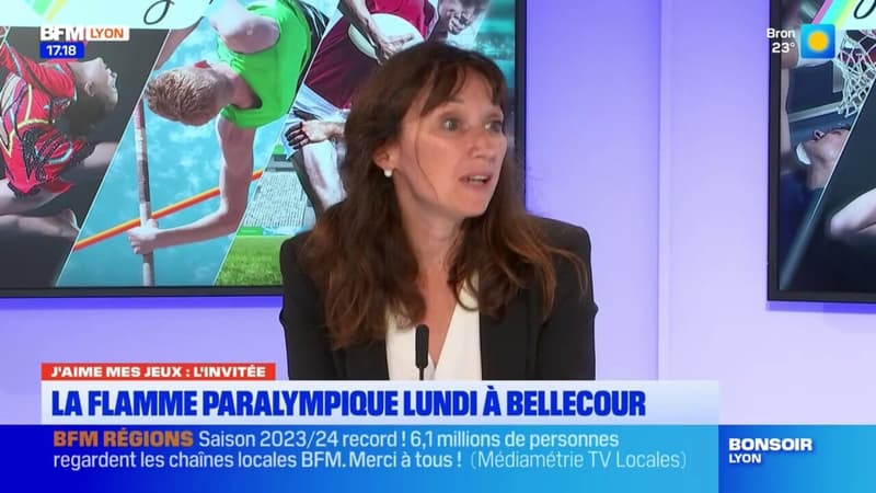 La flamme paralympique sera de passage lundi place Bellecour à Lyon (1/1)