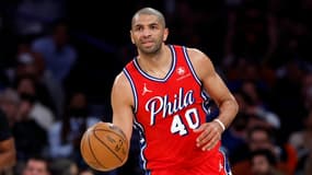 Nicolas Batum avec Philadelphie en NBA le 22 avril 2024