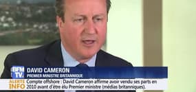 Panama Papers: David Cameron reconnaît avoir détenu des parts dans un fonds offshore
