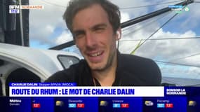 Route du Rhum: le petit message de Charlie Dalin