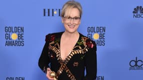 Meryl Streep aux Golden Globes, le 8 janvier 2017.