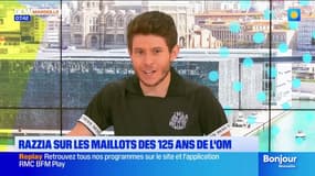 "Il est magnifique": succès du maillot collector de l'OM