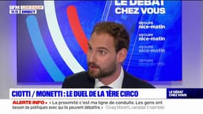 Législatives: Graig Monetti "tellement déçu" des mandats d'Eric Ciotti