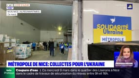 Nice: plusieurs tonnes de dons pour l'Ukraine rassemblées dans la métropole