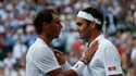 Rafael Nadal et Roger Federer 