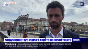 Manifestations à Strasbourg: 320 panneaux publicitaires détruits