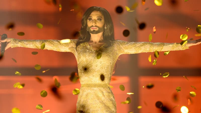 Conchita Wurst, le 10 mai 2014.