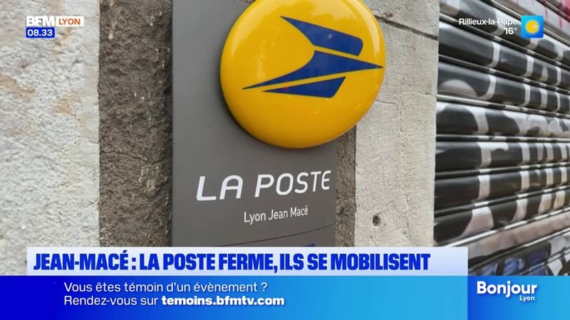 Lyon: une Poste de Jean-Macé ferme, les riverains se mobilisent