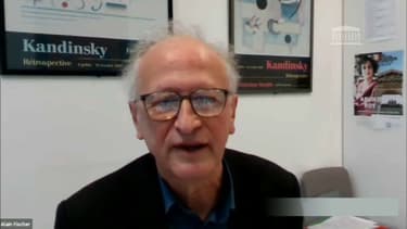 Alain Fischer, président du Conseil d'orientation de la stratégie vaccinale instauré par le gouvernement.