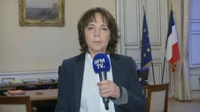 Catherine Ferrier, préfète du Cher, sur BFMTV, le vendredi 11 janvier.