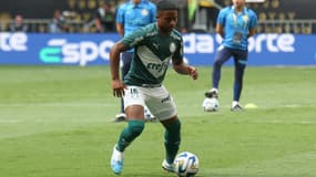 Endrick avec Palmeiras, le 28 janvier 2023.