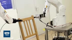 Des robots réussissent (avec difficulté) à monter une chaise Ikea