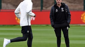 Paul Pogba et José Mourinho